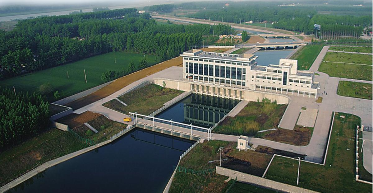 南水北调东线一期万年闸泵站枢纽